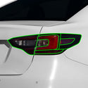 Fits Subaru Legacy 2020-2025 Full Headlight Taillight Precut Smoked PPF Tint Kit Film Overlay  - Bogar Tech Designs