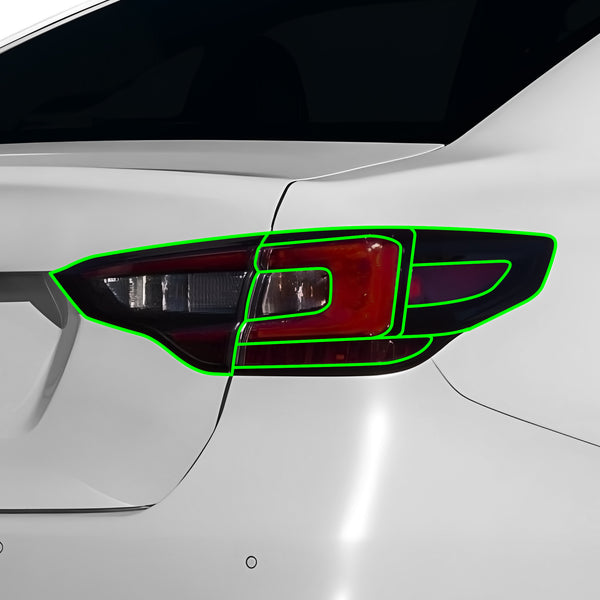 Fits Subaru Legacy 2020-2025 Full Headlight Taillight Precut Smoked PPF Tint Kit Film Overlay  - Bogar Tech Designs