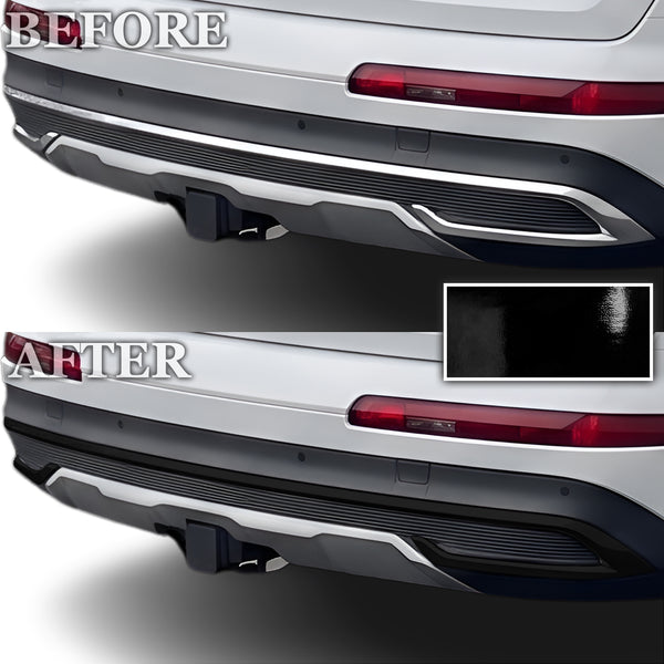 Fits Audi Q7 2020-2024 Vinyl Chrome Delete Grille Blackout Decal Stickers Overlay Film - Bogar Tech Designs