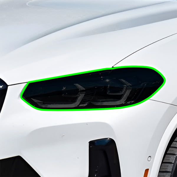 Fits BMW X4 2019-2025 Full Headlight Taillight Precut Smoked PPF Tint Kit Film Overlay  - Bogar Tech Designs