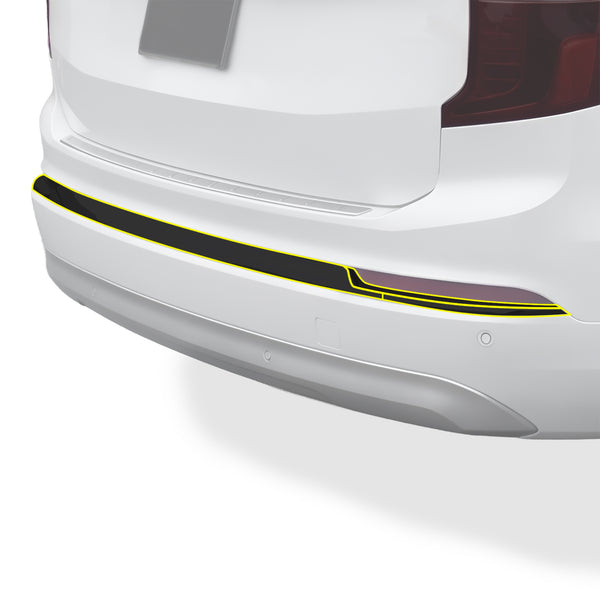 Fits Volvo XC90 2020-2025 Vinyl Chrome Delete Grille Blackout Decal Stickers Overlay Film - Bogar Tech Designs