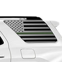 Fits Toyota 4Runner 2025-2026 Quarter Window American Flag Vinyl Decal Stickers - Bogar Tech Designs