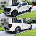 Full Headlight Taillight Precut Smoked PPF Tint Kit Film Overlay Fits FORD F - 150 F150 2021 - 2023 - Bogar Tech Designs