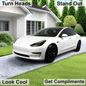 Head Tail Light Markers Reflectors Precut Smoke Tint Overlay Fits Tesla Model 3 2017 - 2023 - Bogar Tech Designs