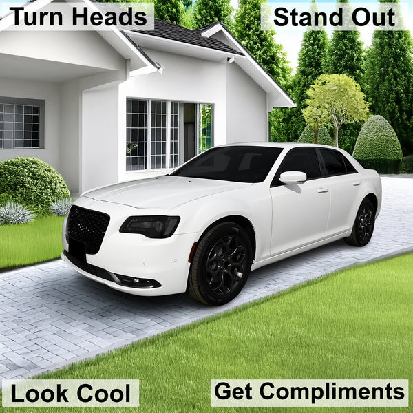 Head Light Head Light Overlay Tint Film Sticker Fits Chrysler 300 C 2015 - 2023 - Bogar Tech Designs