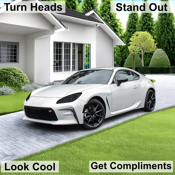 Full Headlight Taillight Precut Smoked PPF Tint Kit Film Overlay Fits Toyota GR86 86 2022 - 2025 - Bogar Tech Designs