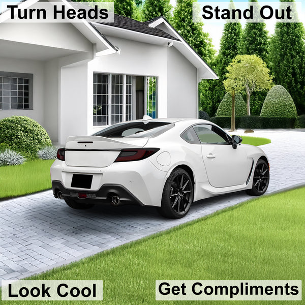 Full Headlight Taillight Precut Smoked PPF Tint Kit Film Overlay Fits Toyota GR86 86 2022 - 2025 - Bogar Tech Designs