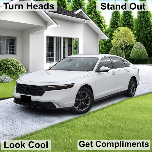 Full Headlight Taillight Precut Smoked PPF Tint Kit Film Overlay Fits Honda Accord Sedan 2023 - 2025 - Bogar Tech Designs