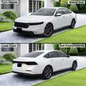 Full Headlight Taillight Precut Smoked PPF Tint Kit Film Overlay Fits Honda Accord Sedan 2023 - 2025 - Bogar Tech Designs