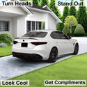 Full Headlight Taillight Precut Smoked PPF Tint Kit Film Overlay Fits Alfa Rome Giulia 2016 - 2025 - Bogar Tech Designs