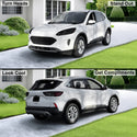 Full Headlight Taillight Precut Smoked PPF Tint Kit Overlay Film Fits Ford Escape 2020-2022