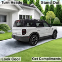 Full Headlight Taillight Precut Smoked PPF Tint Kit Film Overlay Fits Ford Bronco Sport 2021 - 2025 - Bogar Tech Designs