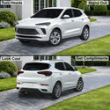 Buick Encore GX 2024–2026 Dark Smoke Headlight & Taillight Tint Kit – Precut Vinyl Lens Overlays