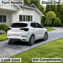Buick Encore GX 2024–2026 Dark Smoke Headlight & Taillight Tint Kit – Precut Vinyl Lens Overlays