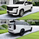 Full Headlight Taillight Precut Smoked PPF Tint Kit Film Overlay Fits Cadillac Escalade 2021+
