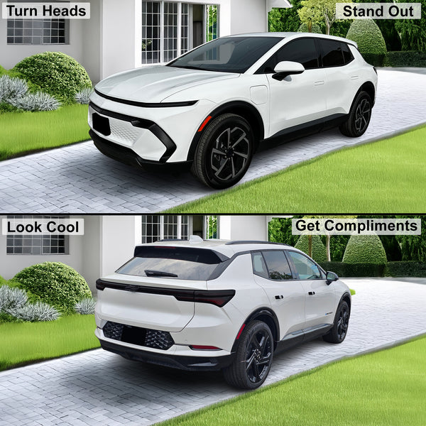 Fits Chevrolet Equinox EV 2024-2026 Full Headlight Taillight Precut Smoked PPF Tint Kit Film Overlay