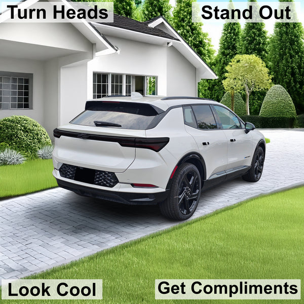 Fits Chevrolet Equinox EV 2024-2026 Full Headlight Taillight Precut Smoked PPF Tint Kit Film Overlay