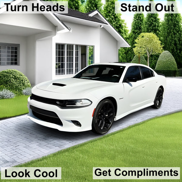 Dodge Charger Racetrack Tail Light Side Markers Headlight Precut Tint Kit Overlay Film 2015 - 2023 - Bogar Tech Designs