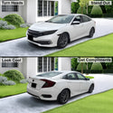 Full Headlight Taillight Precut Smoked PPF Tint Kit Film Overlay Fits Honda Civic 2016 - 2021 - Bogar Tech Designs