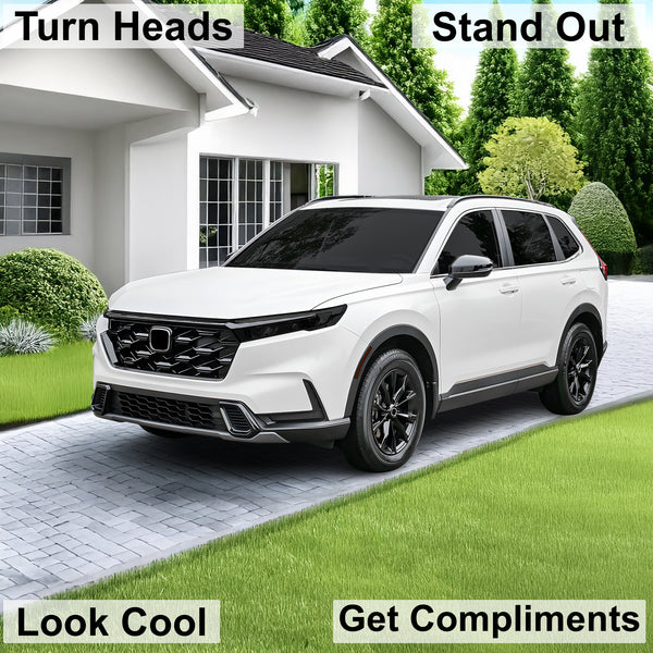 Full Headlight Taillight Precut Smoked PPF Tint Kit Film Overlay Fits Honda CR - V 2023 - 2025 - Bogar Tech Designs