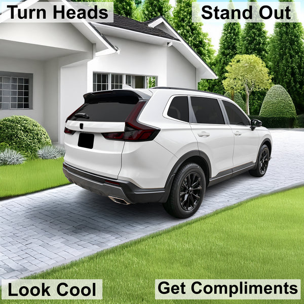 Full Headlight Taillight Precut Smoked PPF Tint Kit Film Overlay Fits Honda CR - V 2023 - 2025 - Bogar Tech Designs