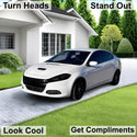 Full Headlight Taillight Racetrack Precut Smoked PPF Tint Kit Film Overlay Fits Dodge Dart 2013-2016
