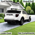 Full Headlight Taillight Precut Smoked PPF Tint Kit Film Overlay Fits Ford Explorer 2020 - 2024 - Bogar Tech Designs