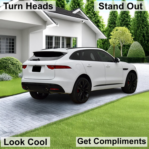 Full Headlight Taillight Precut Smoked PPF Tint Kit Film Overlay Fits Jaguar F-Pace 2017-2020
