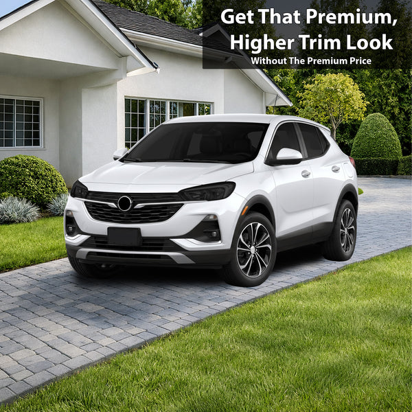 Buick Encore GX 2020–2023 Dark Smoke Headlight & Taillight Tint Kit – Precut Vinyl Lens Overlays