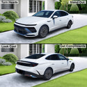 Fits Hyundai Sonata 2024 - 2025 Full Headlight Taillight Precut Smoked PPF Tint Kit Film Overlay - Bogar Tech Designs