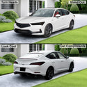 Full Headlight Taillight Precut Smoked PPF Tint Kit Film Overlay Fits Acura Integra 2023 - 2025 - Bogar Tech Designs