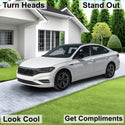 Full Headlight Taillight Precut Smoked PPF Tint Kit Film Overlay Fits Volkswagen Jetta 2019 - 2024 - Bogar Tech Designs