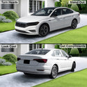 Full Headlight Taillight Precut Smoked PPF Tint Kit Film Overlay Fits Volkswagen Jetta 2019 - 2024 - Bogar Tech Designs