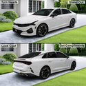 Headlight Taillight Precut Smoked PPF Tint Kit Film Overlay Fits Kia K5 2021 - 2024 - Bogar Tech Designs