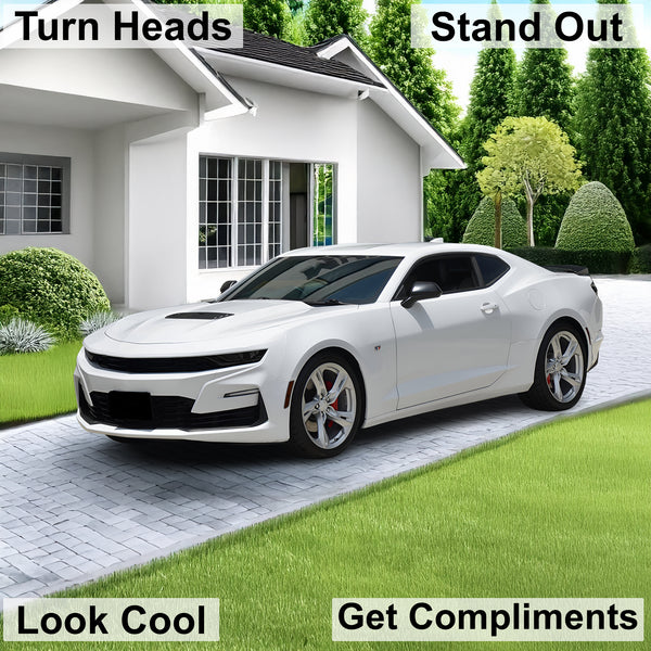 Full Headlight Taillight Precut Smoked PPF Tint Kit Overlay Film Fits Chevrolet Camaro 2019 - 2024 - Bogar Tech Designs