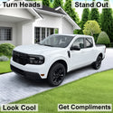 Full Headlight Taillight Precut Smoked PPF Tint Kit Film Overlay Fits Ford Maverick 2022 - 2025 - Bogar Tech Designs
