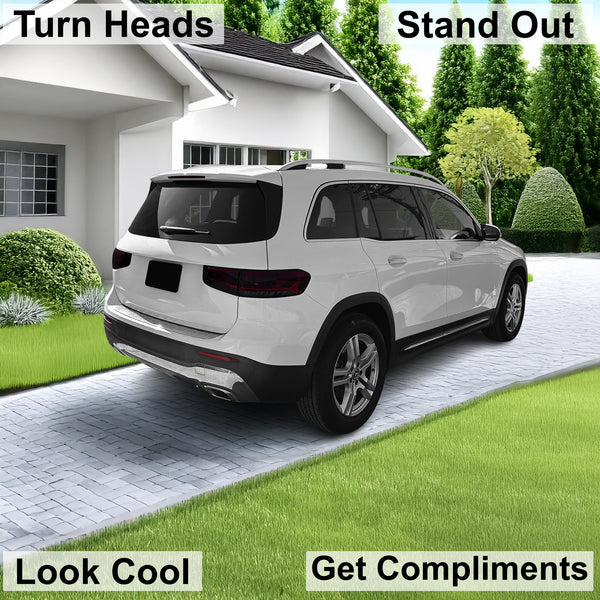 Fits Mercedes-Benz GLB 2020-2025 Full Headlight Taillight Precut Smoked PPF Tint Kit Film Overlay