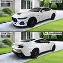 Full Headlight Taillight Precut Smoked PPF Tint Kit Film Overlay Fits Ford Mustang 2024 - 2025 - Bogar Tech Designs