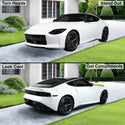 Full Headlight Taillight Precut Smoked PPF Tint Kit Film Overlay Fits Nissan Z 2023-2026