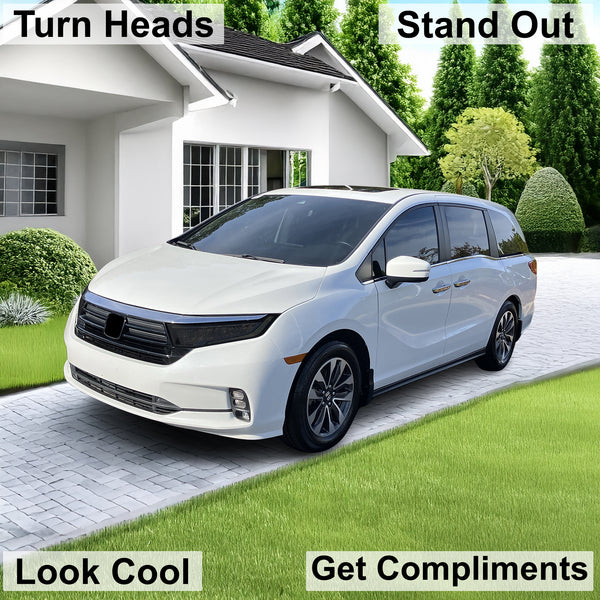 Full Headlight Taillight Precut Smoked PPF Tint Kit Film Overlay Fits Honda Odyssey 2021-2026