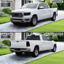 Complete Full Headlight Taillight Precut Overlay Tint Kit with Tools Fits Dodge Ram 2019 - 2024 - Bogar Tech Designs