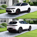 Full Headlight Taillight Precut Smoked PPF Tint Kit Film Overlay Fits Dodge Hornet 2023 - 2025 - Bogar Tech Designs