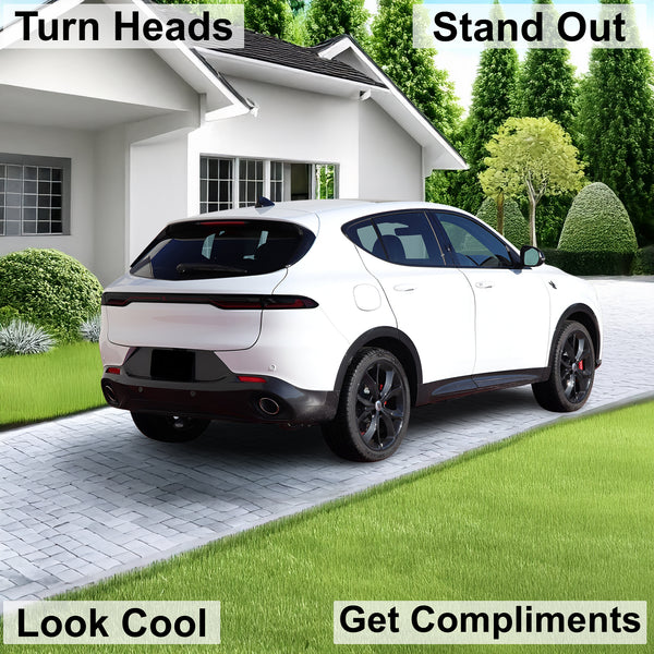 Full Headlight Taillight Precut Smoked PPF Tint Kit Film Overlay Fits Dodge Hornet 2023 - 2025 - Bogar Tech Designs