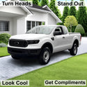Full Headlight Taillight Precut Smoked PPF Tint Kit Film Overlay Fits Ford Ranger 2019 - 2023 - Bogar Tech Designs