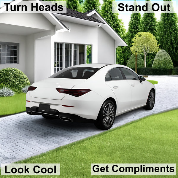 Full Headlight Taillight Precut Smoked PPF Tint Kit Film Overlay Fits Mercedes Benz CLA Class 2020-2025