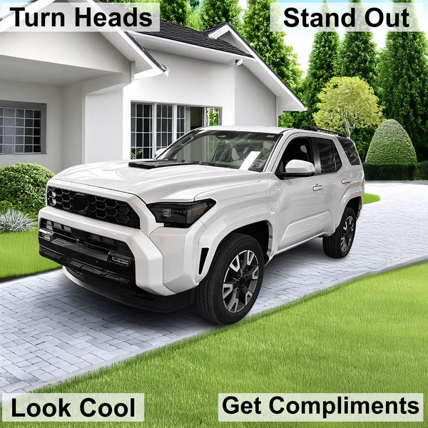 Fits Toyota 4Runner 2025-2026 Full Headlight Taillight Precut Smoked PPF Tint Kit Film Overlay