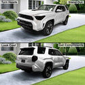 Fits Toyota 4Runner 2025-2026 Full Headlight Taillight Precut Smoked PPF Tint Kit Film Overlay