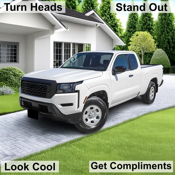 Full Headlight Taillight Precut Smoked PPF Tint Kit Film Overlay Fits Nissan Frontier 2022 - 2025 - Bogar Tech Designs
