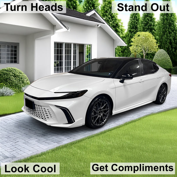 Fits Toyota Camry 2025+ Full Headlight Taillight Precut Smoked PPF Tint Kit Film Overlay 2025 - 2026 - Bogar Tech Designs