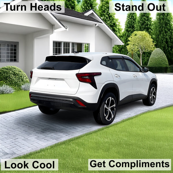 Full Headlight Taillight Precut Smoked PPF Tint Kit Film Overlay Fits Chevrolet Trax 2024 - 2025 - Bogar Tech Designs